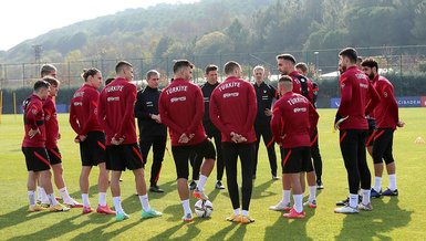 A Milli Futbol Takımı'mız Karadağ maçı hazırlıklarına başladı