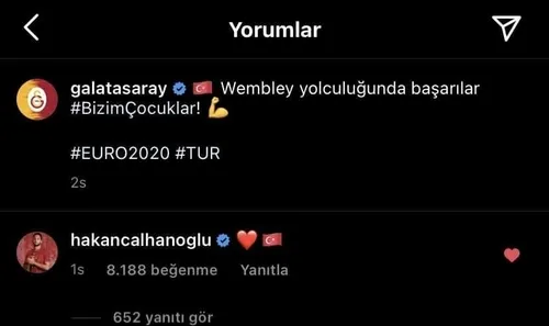 Galatasaray'dan Hakan Çalhanoğlu paylaşımı! Sosyal medyaya damga vurdu - 2