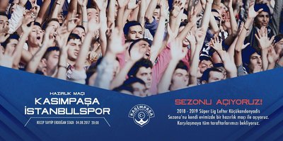 Kasımpaşa, taraftarıyla buluşuyor