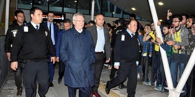 Fenerbahçe'ye Sivas'ta coşkulu karşılama