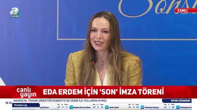 Eda Erdem: Bir ömür Fenerbahçe!