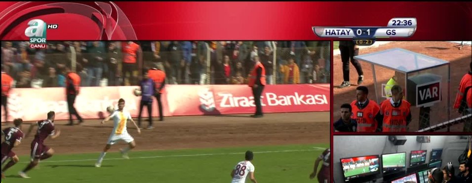 Galatasaray'ın Hatayspor'a attığı gole VAR incelemesi! İşte o pozisyon