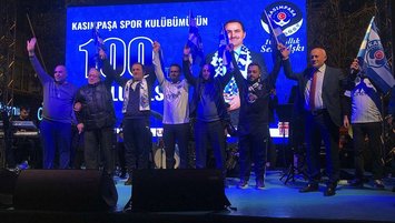 Kasımpaşa'nın 100. yılı kutlandı