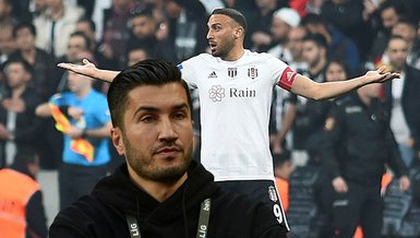 Antalyaspor Beşiktaş maçının son anlarında Nuri Şahin ve Cenk Tosun arasında gerginlik!