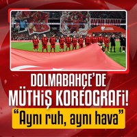 Dolmabahçe'de müthiş koreografi!