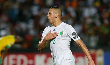 Cezayir Slimani'nin golüyle kazandı