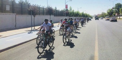 Diyarbakır’da bisiklet turu düzenlendi