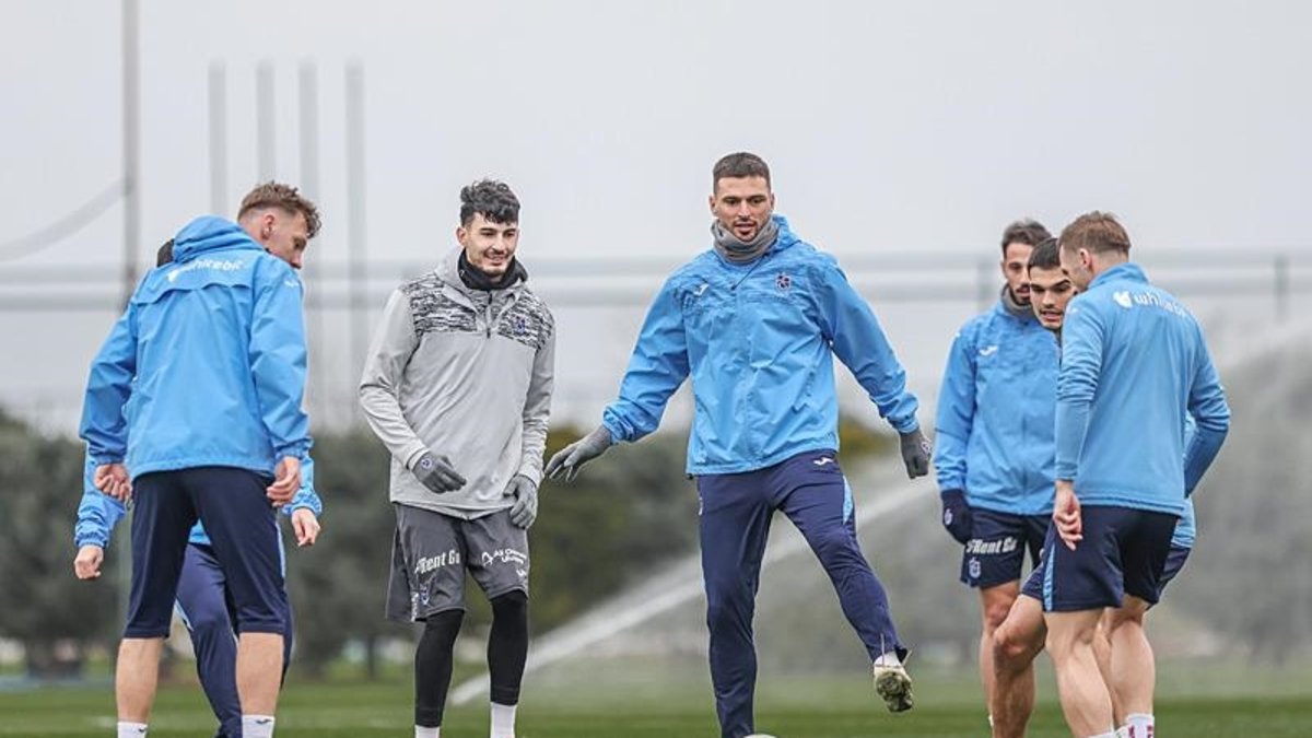 Trabzonspor'da Rams Başakşehir mesaisi başladı! Trabzonspor'da Rams Başakşehir mesaisi başladı!