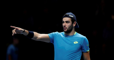 Berrettini Thiem'e set vermedi