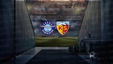Adana Demirspor - Kayserispor maçı CANLI