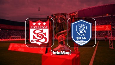 Özbelsan Sivasspor-Şiran Yıldız Spor maçı ne zaman, saat kaçta ve hangi kanalda? | Ziraat Türkiye Kupası CANLI