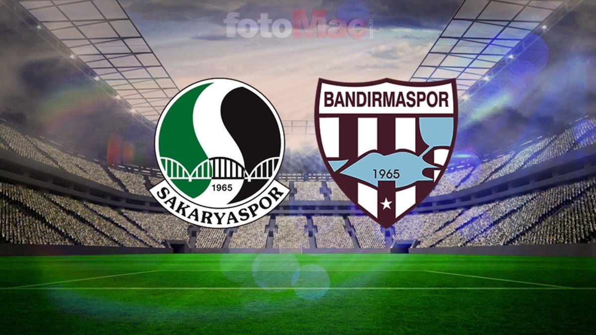 Yılın ilk Marmara derbisi: Sakaryaspor-Bandırmaspor maçının tüm detayları!