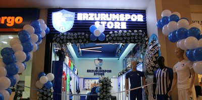 B.B. Erzurumspor Store açıldı