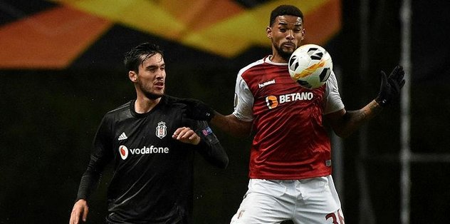 MAÇ SONUCU Braga 3-1 Beşiktaş MAÇ ÖZETİ