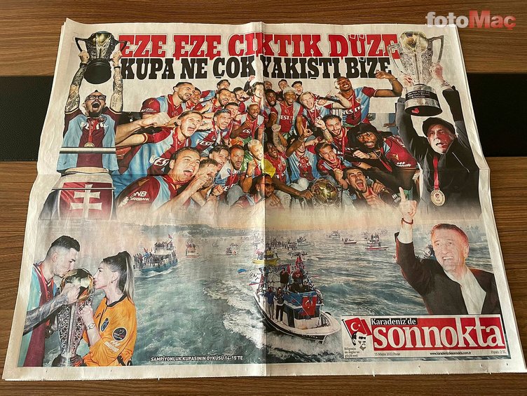 TRABZONSPOR HABERLERİ - Trabzon yerel basınında kupa coşkusu!