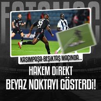 Hakem direkt beyaz noktayı gösterdi!