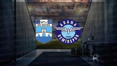 OSİJEK ADANA DEMİRSPOR MAÇI ŞİFRESİZ İZLE CANLI 📺 | Osijek - Adana Demirspor maçı hangi kanalda? ADS maçı saat kaçta?