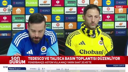 >Tedesco Alanyaspor maçındaki 3. golle ilgili konuştu