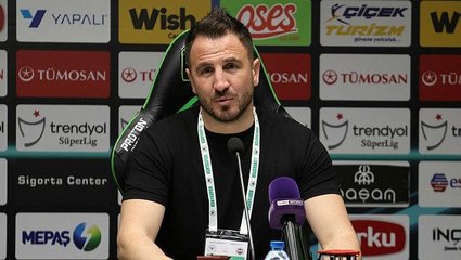 Konyaspor Teknik Direktörü Ali Çamdalı: Fenerbahçe'ye karşı önemli 1 puan aldık!