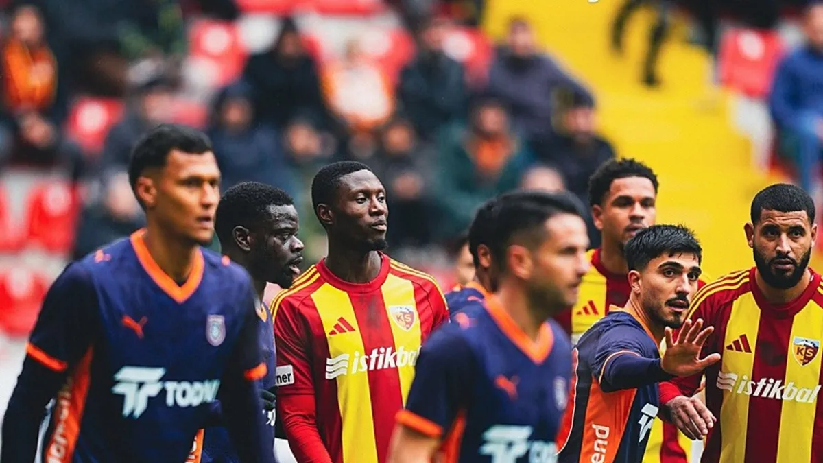 RAMS Başakşehir'den Kayseri'de 3 gollü galibiyet!