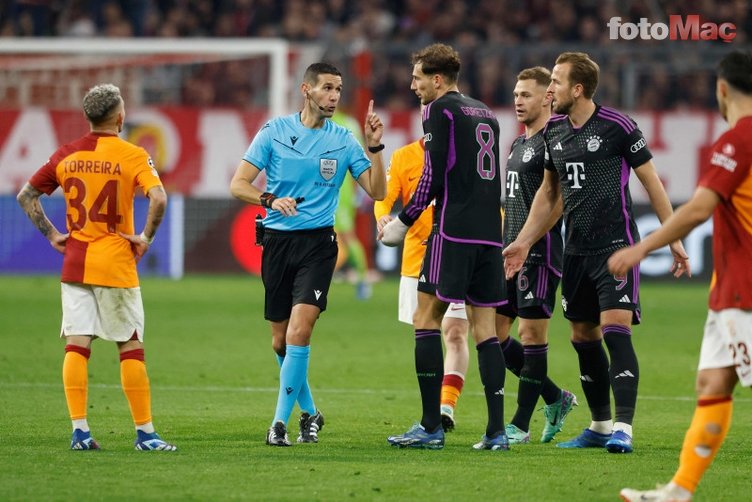 Galatasaray Bayern Münih maçının hakemini şikayet edecek! Kararlarıyla tepki çekmişti