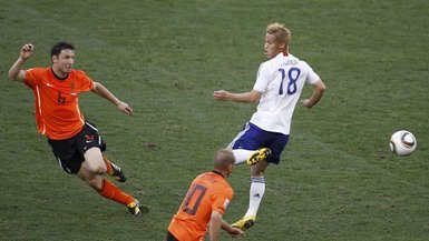 Hollanda - Japonya E Grubu maçı