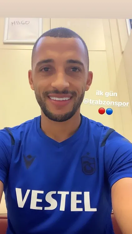 Trabzonspor'un yeni transferi Vitor Hugo'dan dikkat çeken paylaşım! - 1