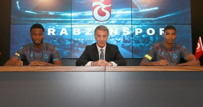 Trabzonspor'da Obi Mikel ve Fernandes Ivanildo imzayı attı