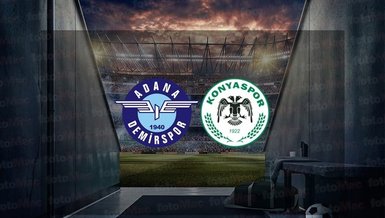 Adana Demirspor - Konyaspor maçı CANLI izle! Süper Lig maçı