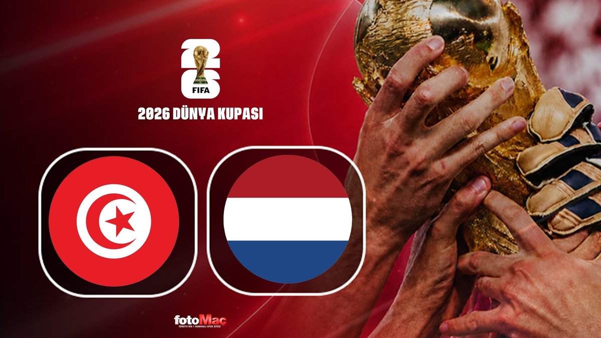Tunus-Hollanda maçı CANLI İZLE | 2026 Dünya Kupası CANLI MAÇ