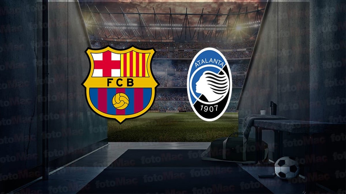 Barcelona - Atalanta maçı ne zaman, saat kaçta ve hangi kanalda canlı yayınlanacak? | UEFA Şampiyonlar Ligi Barcelona - Atalanta maçı ne zaman, saat kaçta ve hangi kanalda canlı yayınlanacak? | UEFA Şampiyonlar Ligi