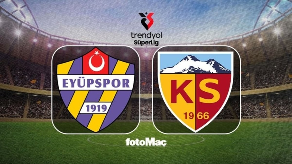 İkas Eyüpspor - Zecorner Kayserispor maçı CANLI | Trendyol Süper Lig