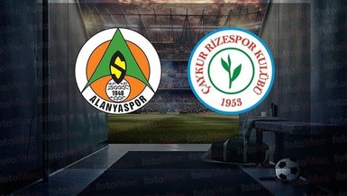 Alanyaspor - Çaykur Rizespor maçı CANLI | Süper Lig canlı anlatım