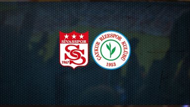 Sivasspor Rizespor maçı saat kaçta? Muhtemel 11'ler neler?