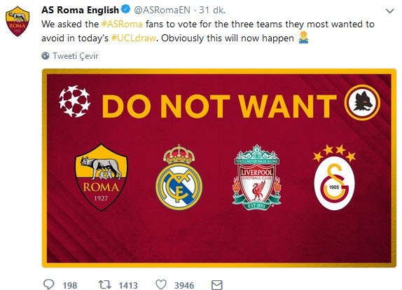Roma Nin Galatasaray Korkusu Son Dakika Galatasaray Haberleri Fotomac