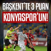 Başkent'te 3 puan Konyaspor'un!
