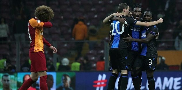 Galatasaray 1 1 Club Brugge Mac Sonucu Son Dakika Galatasaray Haberleri Fotomac