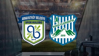 Arnavutköy Belediyesi - Bursa Yıldırımspor maçı ne zaman? Saat kaçta ve hangi kanalda canlı yayınlanacak?