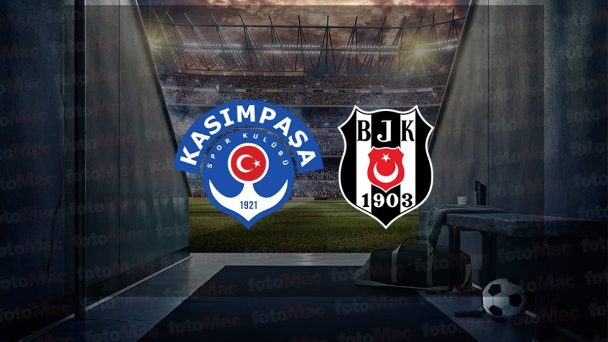 Kasımpaşa - Beşiktaş maçı ne zaman Saat kaçta Hangi kanalda