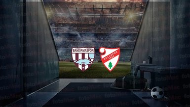 Bandırmaspor - Boluspor maçı ne zaman, saat kaçta ve hangi kanalda canlı yayınlanacak? | TFF 1. Lig