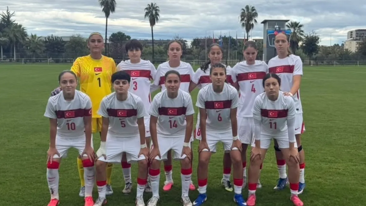 U17 Kız Milli Takımımız, Karadağ ile berabere kaldı