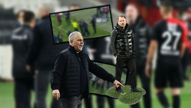 Son dakika: Gaziantep FK-Beşiktaş maçında gerginlik! İşte o anlar...