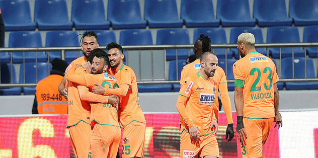 MAÇ SONUCU Kasımpaşa 1-2 Aytemiz Alanyaspor