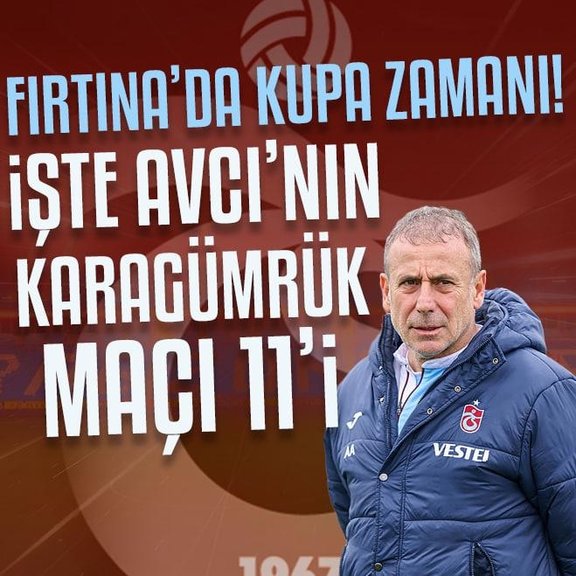 Kupada Trabzonspor zamanı