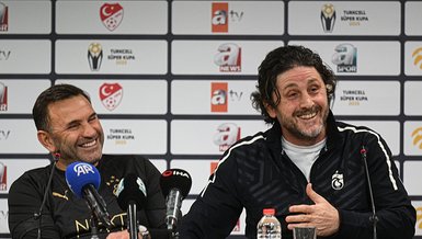 Fatih Tekke ve Okan Buruk arasında gülümseten anlar!