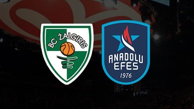 Zalgiris - Anadolu Efes maçı CANLI izle! Zalgiris - Anadolu Efes maçı canlı anlatım