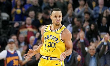 Curry'nin 36 sayısı Warriors'a galibiyeti getirdi