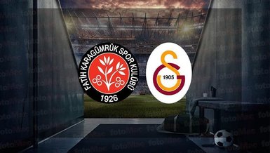 Fatih Karagümrük Galatasaray maçı - CANLI İZLE 📺 | Fatih Karagümrük - Galatasaray maçı hangi kanalda? GS maçı saat kaçta?