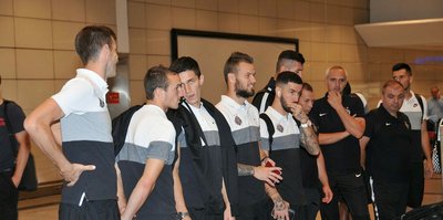 Beşiktaş'ın rakibi Partizan, İstanbul'a geldi