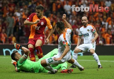 Galatasaray - Alanyaspor maçından kareler